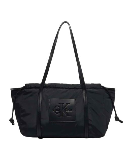 Borsa in nylon con coulisse Calvin Klein | LV04F3703GUB1